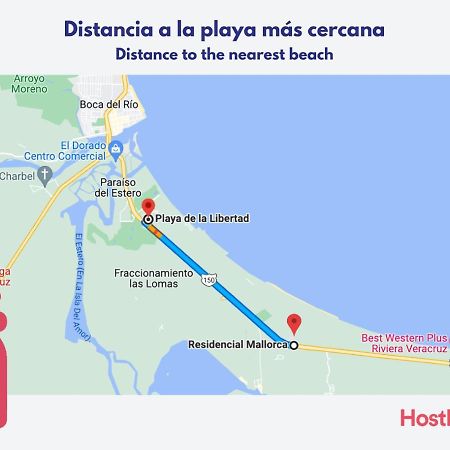 Hostpal Residencial Mallorca Veracruz Ngoại thất bức ảnh